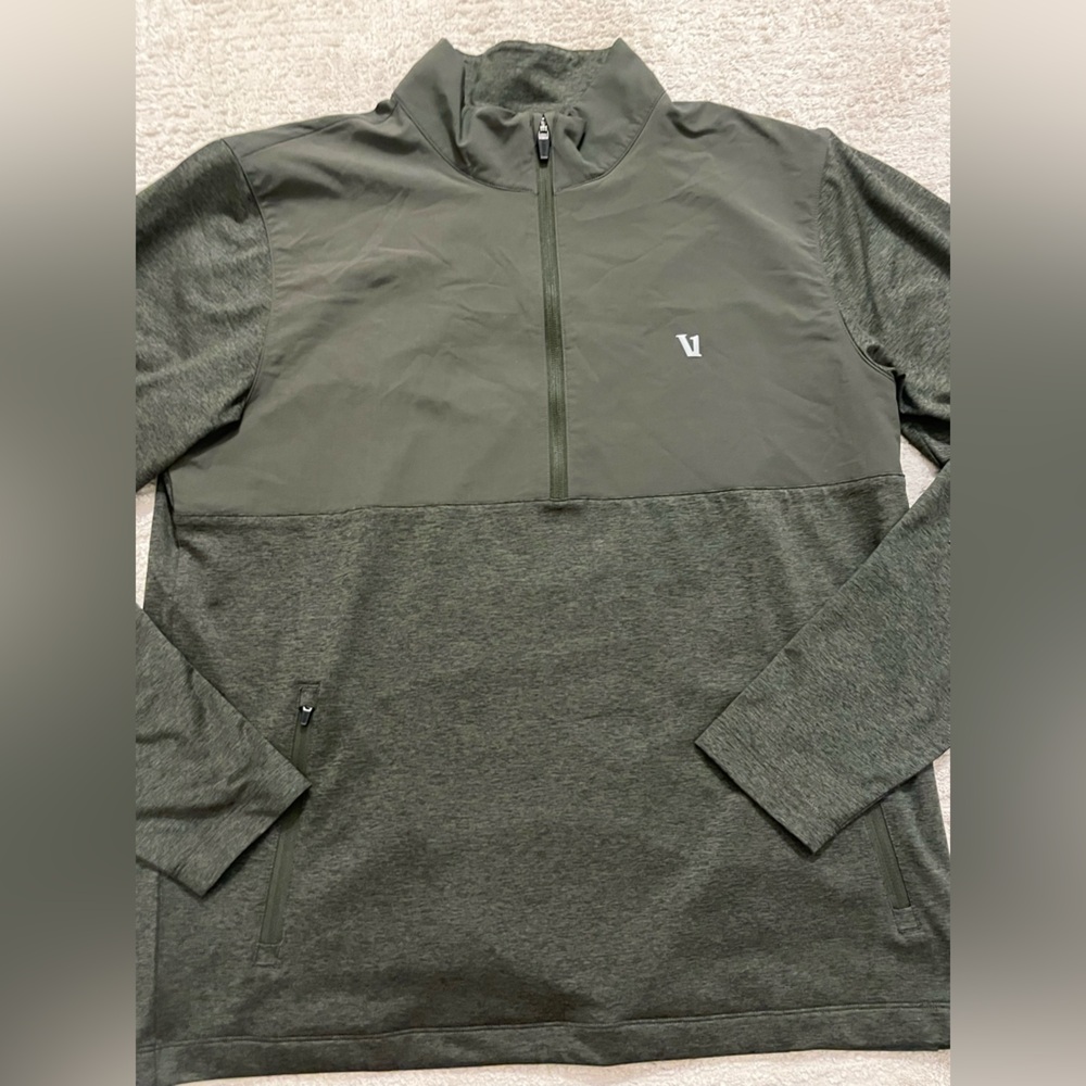 Vuori Sunday Element Half Zip Pullover - image 3